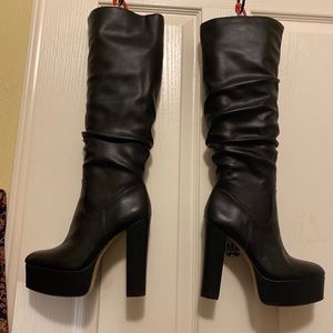 New JLO black Heel boots